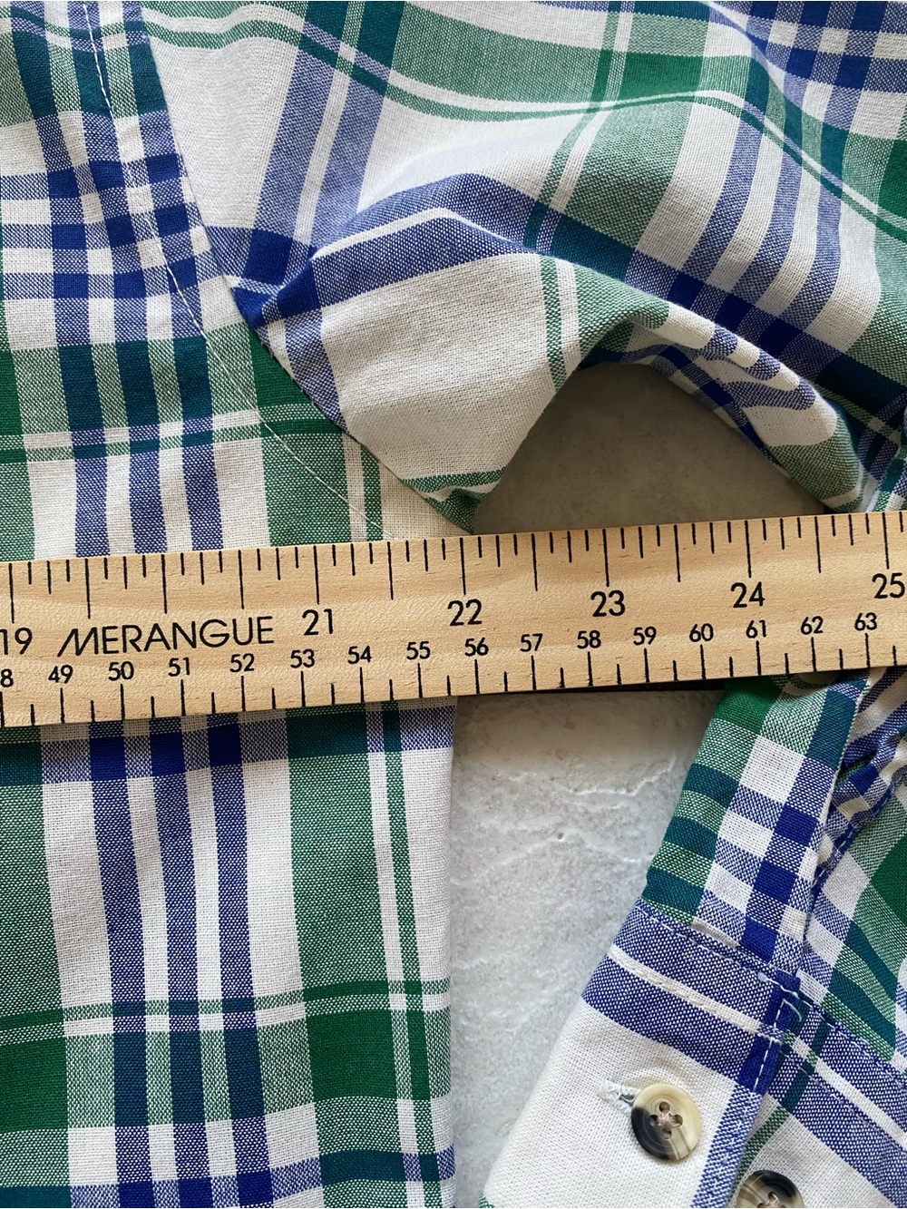 Zecuda Button Down Plaid Shirt Long Sleeve Lammies Western Wear Size Large - Picture 11 of 12